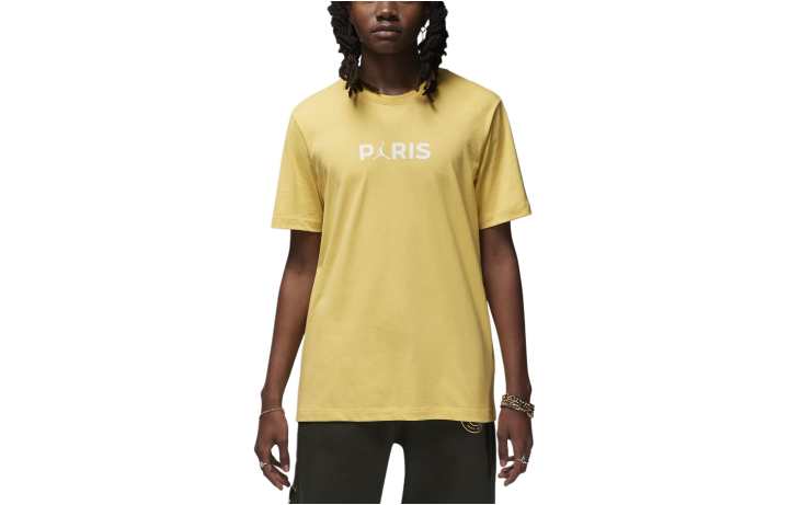 Jordan Jordan x PSG SS24 T Shirt Men's Yellow