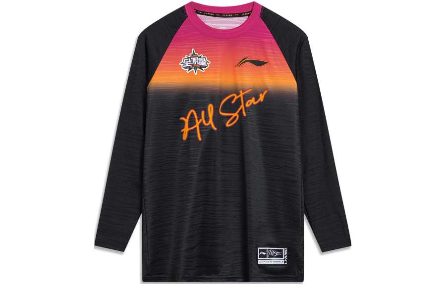 Li-Ning Li Ning CBA T Shirt Men's Black