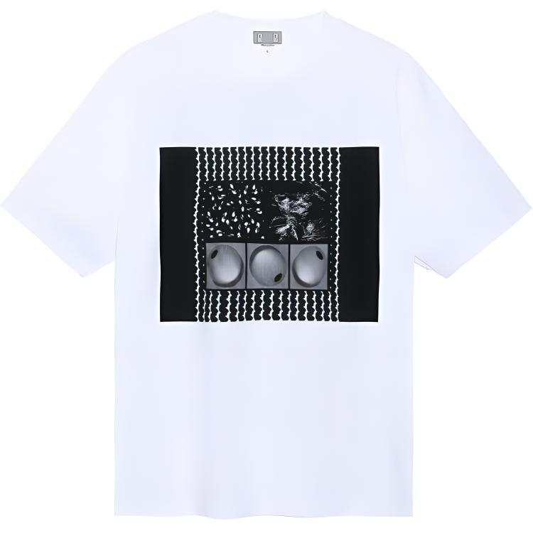 Cav Empt T Shirts Unisex White Crew Neck Moderate Straight Fit