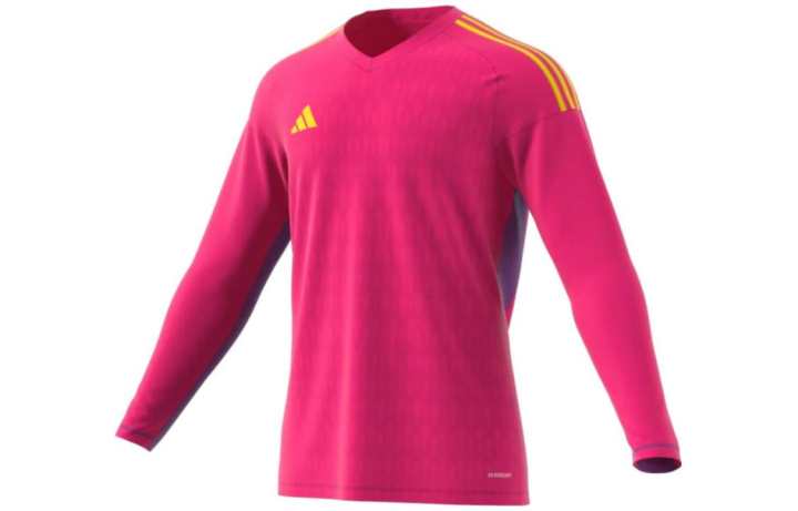 Adidas Adidas T Shirts Men's Red V Neck Moderate Straight Fit