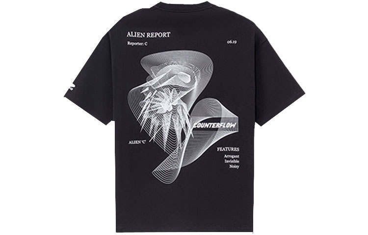 Li-Ning Li Ning CF Tracing T Shirt Unisex Black