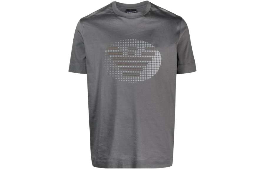 EMPORIO ARMANI SS23 T Shirt Men's Gray