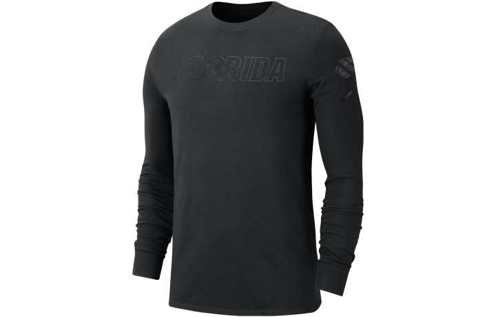 Nike Nike T Shirts Men's Black Crew Neck Moderate Straight Fit