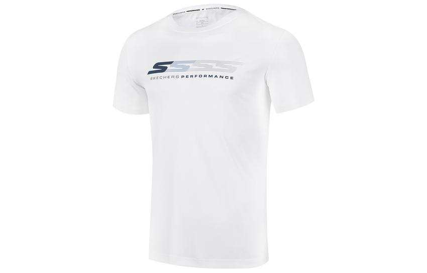 Skechers T Shirts Men's Crew Neck Moderate Straight Fit