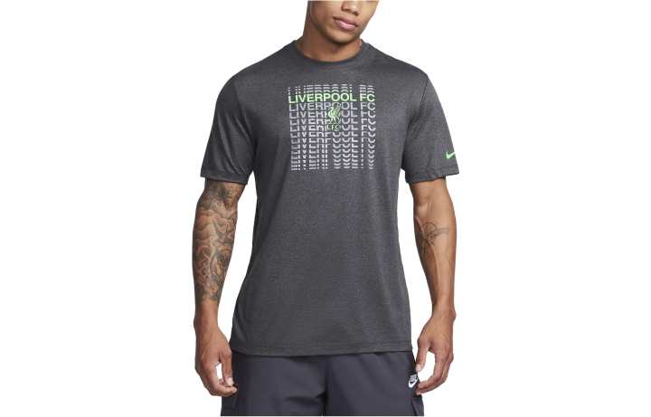 Nike Nike T Shirts Men's Black Crew Neck Moderate Straight Fit