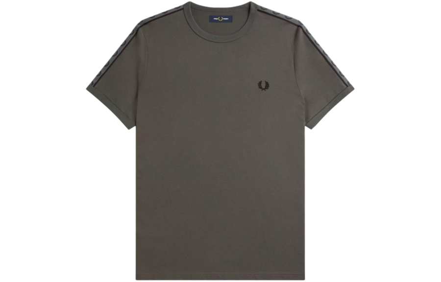 FRED PERRY FRED PERRY Contrast-tape T-shirt