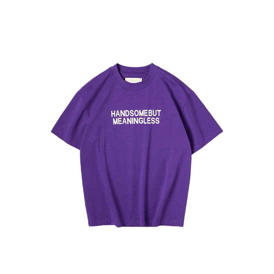 XVESSEL T Shirts Unisex Purple Crew Neck Moderate Straight Fit