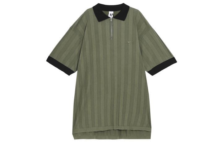 Nike Nike T Shirts Men's Olive Green Moderate Straight Fit