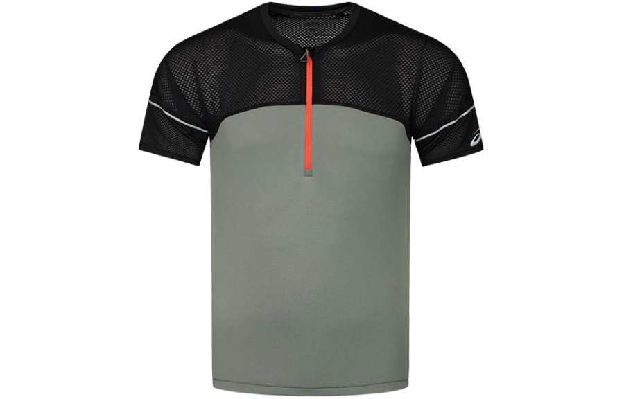 ASICS ASICS T Shirt Men's Army Green/Black