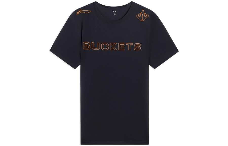 Li-Ning Li Ning Professional Basketball Collection T Shirt Men's Black