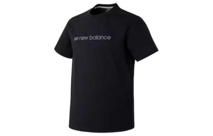 New Balance New Balance T Shirts Men's Black Crew Neck Moderate Other