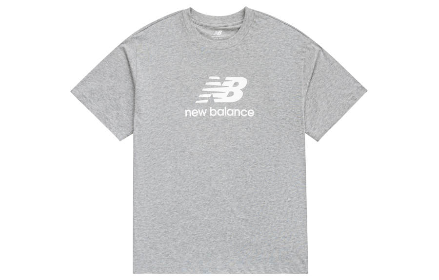 New Balance New Balance SS23 Set in Sleeve T Shirt Men's Gray