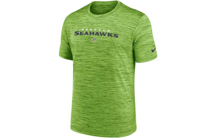 Nike Nike T Shirts Men's Green Crew Neck Moderate Straight Fit