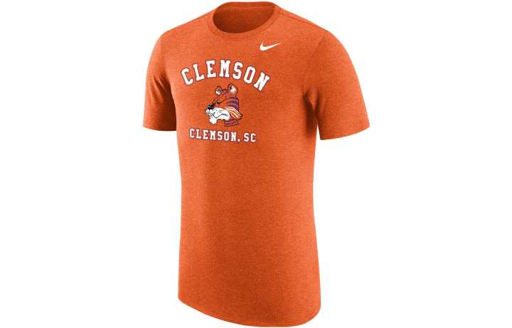 Nike Nike T Shirts Men's Saffron Crew Neck Moderate Straight Fit