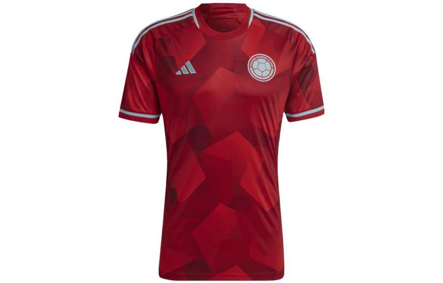 Adidas Adidas Belgium T Shirts Men's Red Crew Neck Moderate Straight Fit
