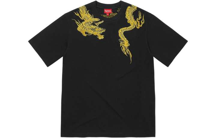 Supreme Supreme Dragon Wrap S/S Top