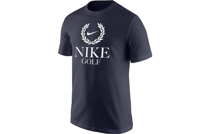 Nike Nike T Shirts Men's Marine Crew Neck Moderate Straight Fit
