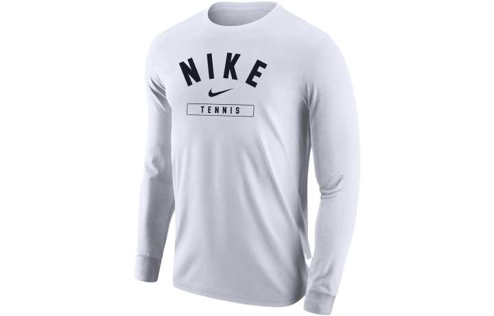 Nike Nike T Shirts Men's White Crew Neck Moderate Straight Fit