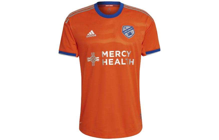 Adidas Adidas T Shirts Men's Orange Crew Neck Moderate