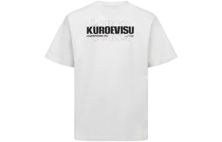 EVISU T Shirts Men's Crew Neck Moderate Straight Fit