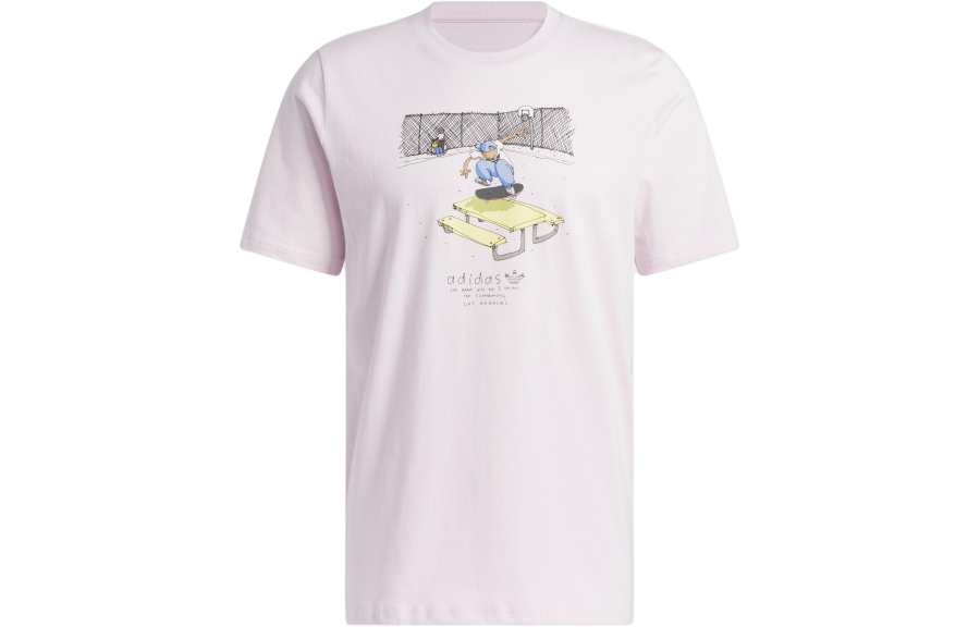 Adidas Originals T Shirt Men's Pink