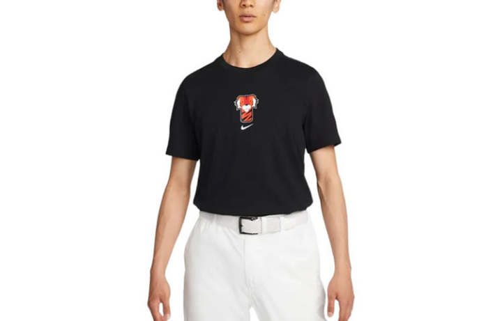 Nike Nike Drop Shoulder Sleeve T Shirt Men's Black