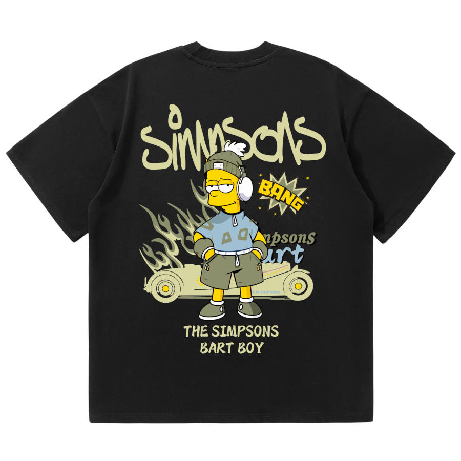 The Simpsons T Shirts Unisex Crew Neck Moderate