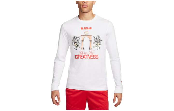 Nike Nike Long Sleeve T Shirt T Shirt Men's White