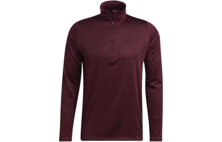 Adidas Adidas Freelift Sport 1/4 Zip Tee T Shirt Men's Contour Red