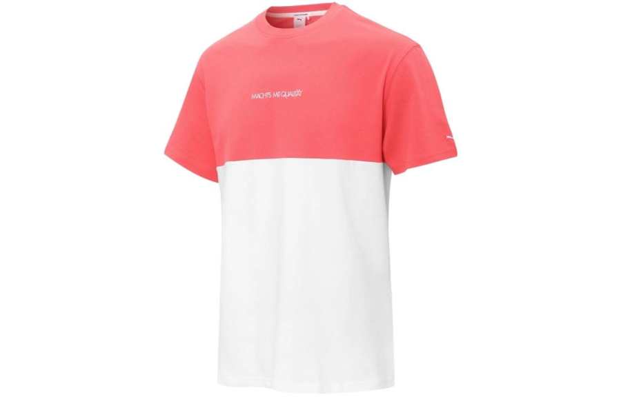 PUMA MMQ T Shirts Unisex Multicolor Crew Neck Moderate Straight Fit