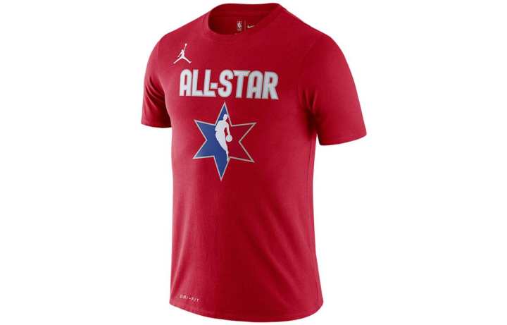 Nike Nike T Shirts Men's Red Crew Neck Moderate Straight Fit