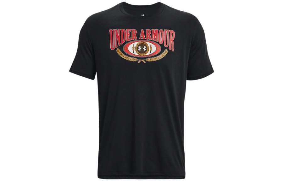 Under Armour Set in Sleeve T Shirt Men's Black