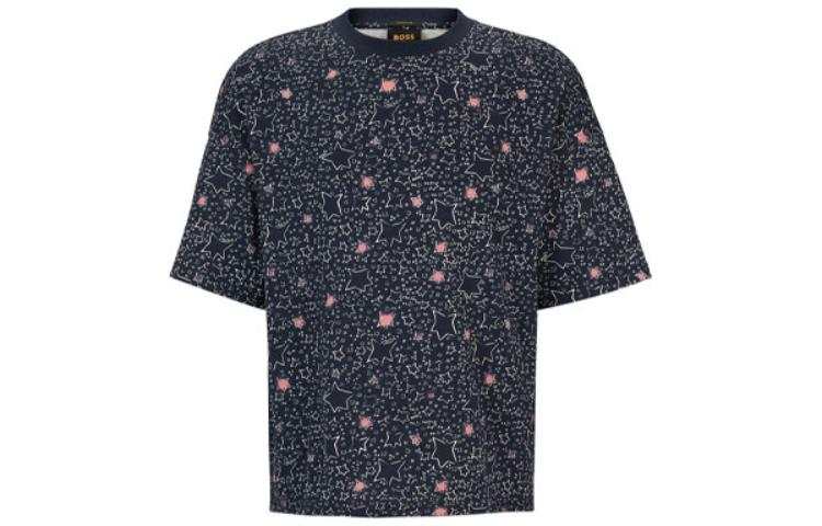 HUGO BOSS SS23 T Shirt Men's Dark Blue
