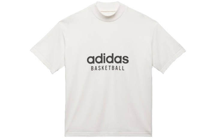 Adidas Adidas T Shirts Unisex White Crew Neck Moderate Straight Fit
