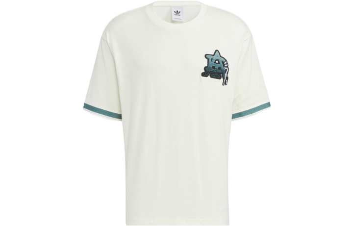 Adidas Adidas T Shirt Unisex White Marble