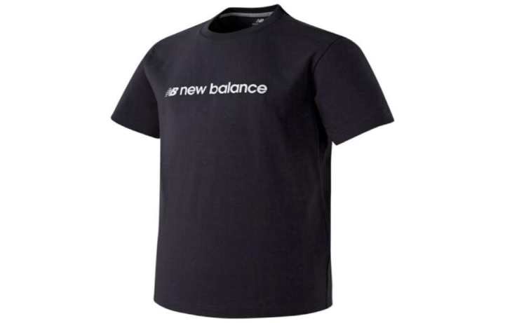 New Balance New Balance STANDARD FIT T Shirts Men's Black Crew Neck Thin