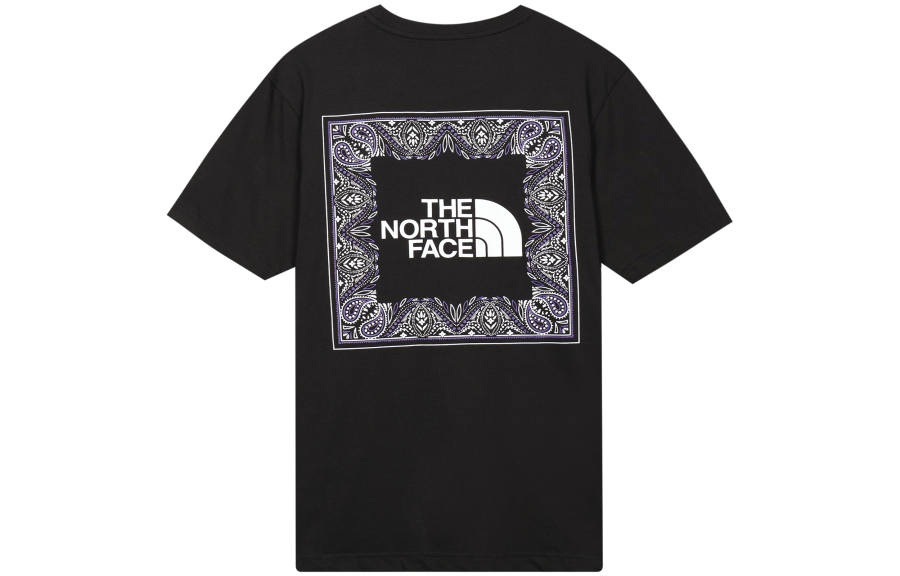 THE NORTH FACE Cashew Flower Collection T Shirt Men's Black