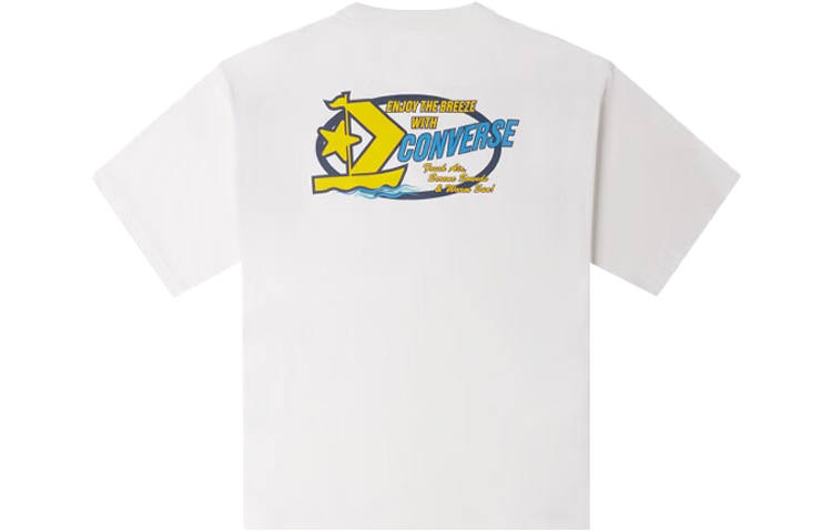 Converse Converse SKATE VIBE T Shirt Men's White