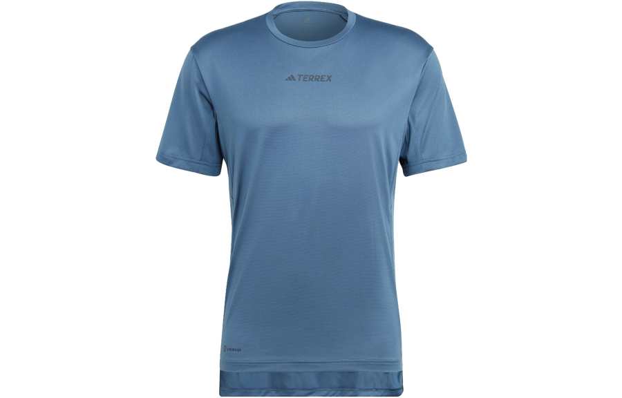 Adidas Adidas ULT T Shirts Men's Wonder Asphalt Gray Crew Neck Moderate Straight Fit