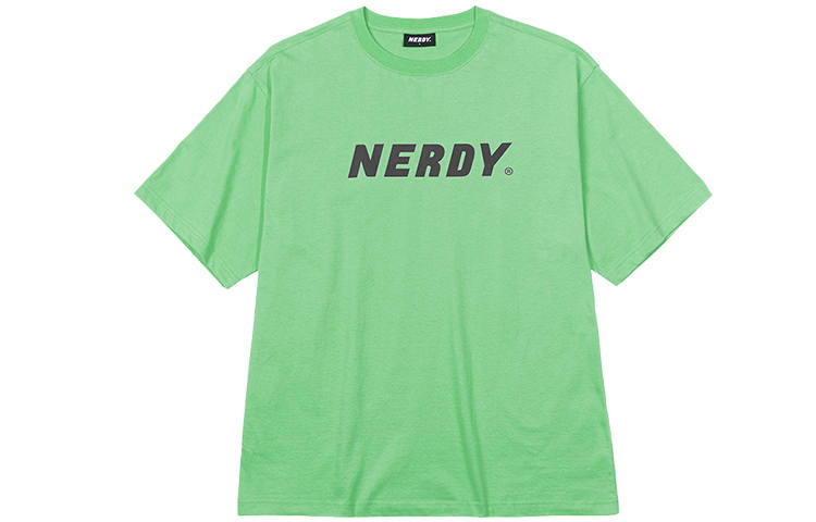 Nerdy T Shirts Unisex Mint Crew Neck Moderate Straight Fit