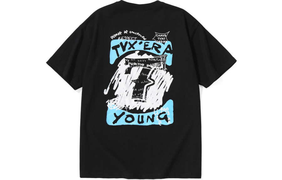 TVX T Shirts Unisex Crew Neck Moderate Straight Fit
