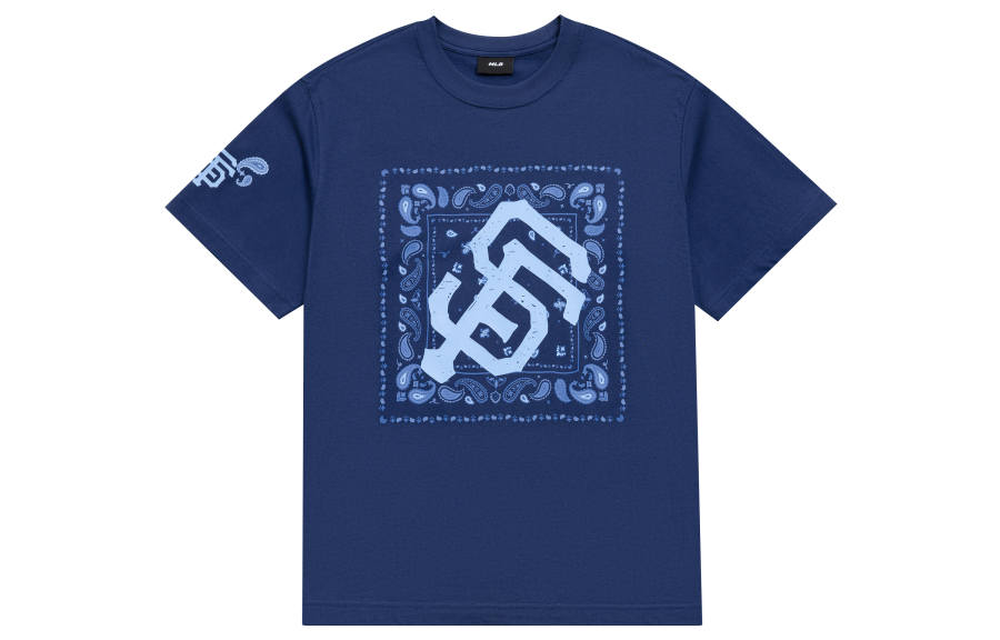 MLB MLB Set-in Sleeve T-Shirt Unisex Navy Blue