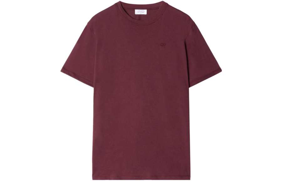 OFF-WHITE OFF WHITE T Shirt Men's Burgundy