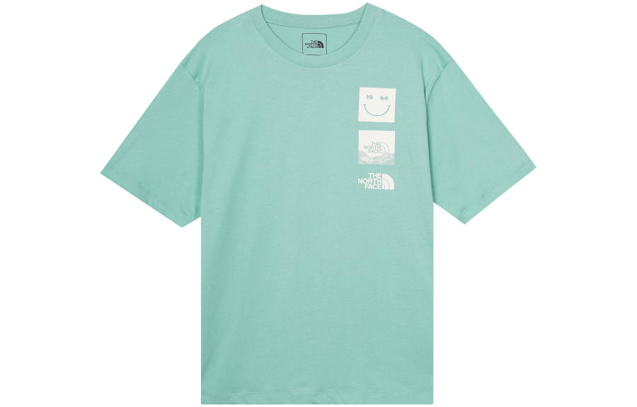 THE NORTH FACE T Shirt Men's Mustard Green