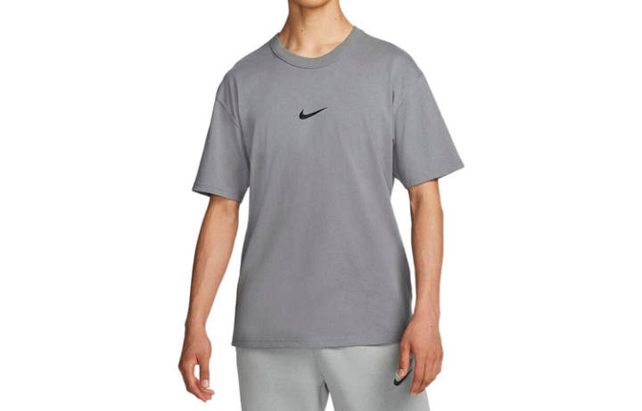 Nike Nike Drop Shoulder Sleeve T-Shirt Men's Gray