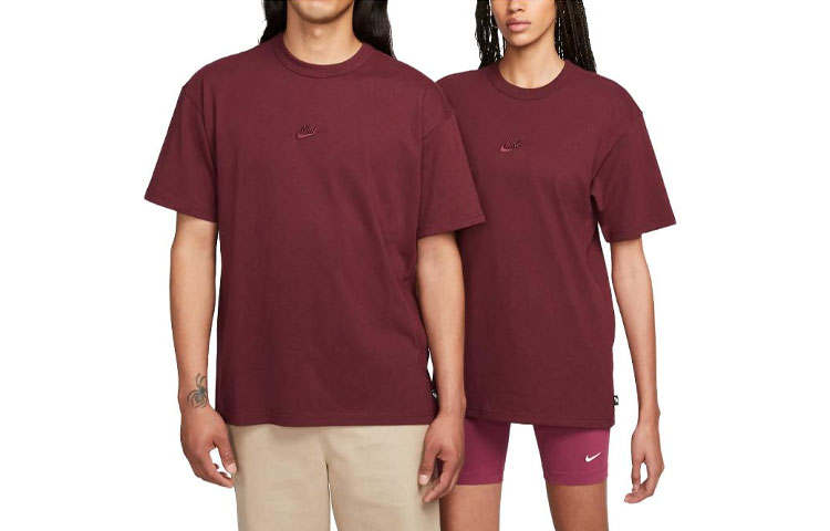 Nike Nike Sportswear Essentials T Shirt Unisex Night Chestnut
