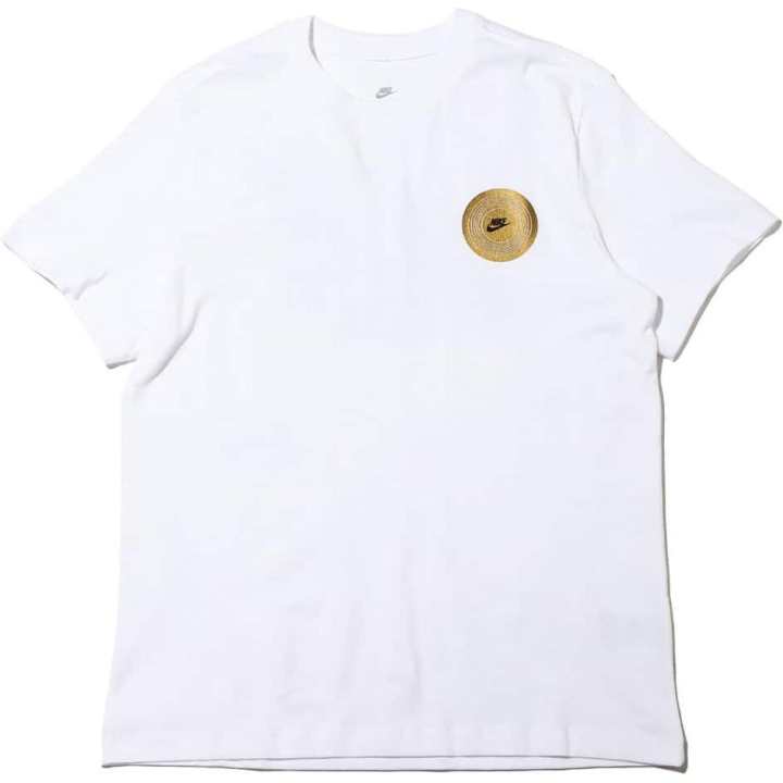 Nike Nike T Shirts Men's White Crew Neck Moderate Straight Fit