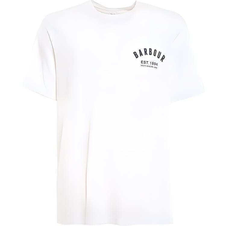 Barbour logo-print short-sleeved T-shirt