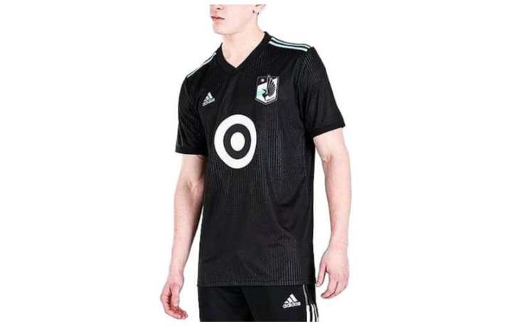 Adidas Adidas T Shirts Men's Black V Neck Moderate Straight Fit