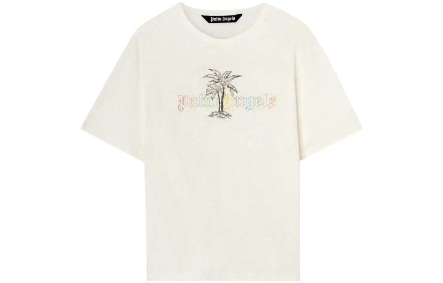Palm Angels logo-print short-sleeve T-shirt